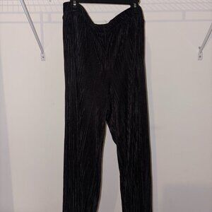 Flowy black wide leg pants